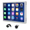 8.4inch Touchscreen Radio Stereo Player for Jeep Grand Cherokee/Wrangler/for Dodge Ram 2015-2021 with Carplay Android Auto/GPS Navigation/Bluetooth/WiFi/FM/RDS SWC 32EQ+ AHD Backup Camera Mic,2+32G view 4