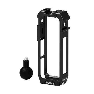 Aluminum Camera Expansion Frame, Compatible with X5 Panoramic Camera and Selfie Stick with 1/4 Screw Tripod, Strong Magnetic Multi-Expansion (Type 5)