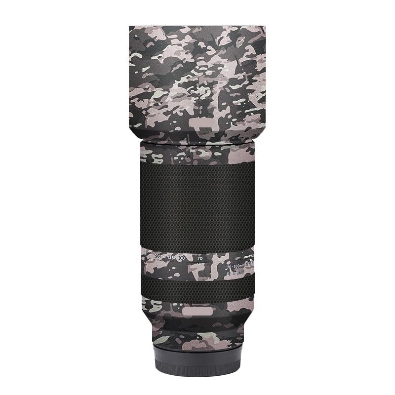 Skin Lens Camera Skin Wrap Vinyl Protective Sticker Accessories for Tamron 70-300mm F4.5-6.3 fit for Sony Mount 70 300 (Field Camouflage)