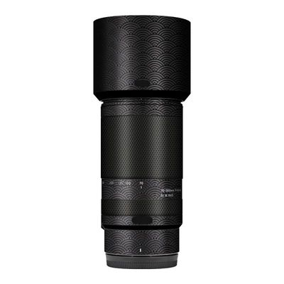 Camera Skin Wrap Lens Skins Protector Anti-Scratch Coat Wrap Cover Sticker for Tamron 70-300mm F4.5-6.3 fit for Nikon Mount 70 300 (Auspicious Clouds Black)