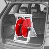 REMYSAOS Foldable Cable Reels Dispenser for Automotive Trunk, Portable Wire Caddy Holder with Single Axle, Cable Caddy Coax for Factory Floors/Warehouses view 1