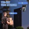 Aeonity Triple-Lens Solar 360 Dome Camera, Solar Security Cameras Wireless Outdoor, Cameras for Home Security, 360 Pan & Tilt Surveillance, 2-Way Audio view 3