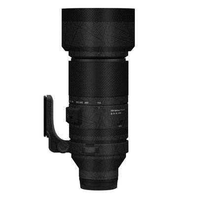 Camera Lens Skin Anti-Scratch Sticker for Tamron 150-500mm F5-6.7 fit for Sony Mount Coat Vinyl Protective Film Decals 150-500 5-6.7(Cross Ultra Black)