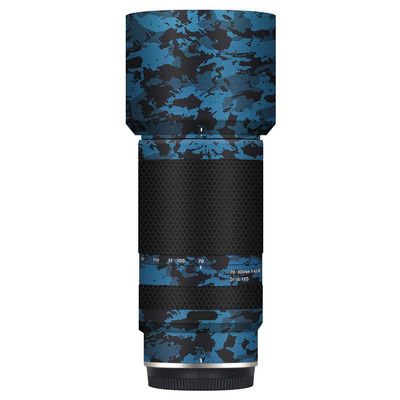 Camera Skin Wrap Lens Skins Protector Anti-Scratch Coat Wrap Cover Sticker for Tamron 70-300mm F4.5-6.3 fit for Nikon Mount 70 300 (Knight Blue)