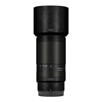Camera Skin Wrap Lens Skins Protector Anti-Scratch Coat Wrap Cover Sticker for Tamron 70-300mm F4.5-6.3 fit for Nikon Mount 70 300 (Triangle Black)