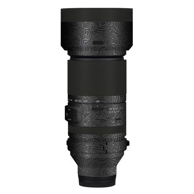 Camera Lens Sticker Coat Wrap Protective Film Body Protector Decal Skin for Tamron 150-500mm F5-6.7 fit for Nikon Z Mount 150 500(Contour Black)