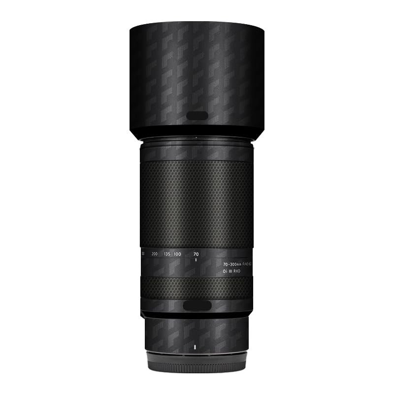 Camera Skin Wrap Lens Skins Protector Anti-Scratch Coat Wrap Cover Sticker for Tamron 70-300mm F4.5-6.3 fit for Nikon Mount 70 300 (Arrow Shadow Black)