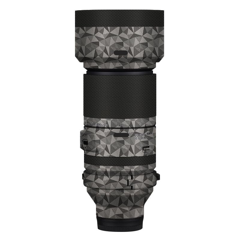 Camera Lens Skin Anti-Scratch Sticker for Tamron 150-500mm F5-6.7 fit for Sony Mount Coat Vinyl Protective Film Decals 150-500 5-6.7(Triangle Titanium)