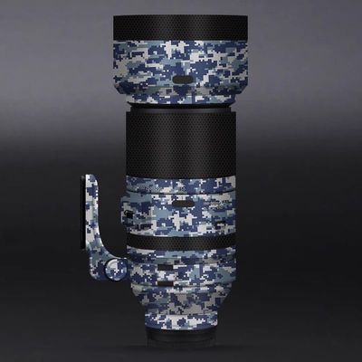 Camera Lens Skin Anti-Scratch Sticker for Tamron 150-500mm F5-6.7 fit for Sony Mount Coat Vinyl Protective Film Decals 150-500 5-6.7(Digital Camo Navy)