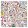 110Pcs Funny Coffee Stickers, Waterproof Vinyl Stickers for Water Bottles, Laptops, Journals, Coffee Quote Lovers Decals for Scrapbooking, Party Favors, Gifts view 1