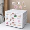 110Pcs Funny Coffee Stickers, Waterproof Vinyl Stickers for Water Bottles, Laptops, Journals, Coffee Quote Lovers Decals for Scrapbooking, Party Favors, Gifts view 2