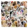 100pcs Cute Cat Stickers | Vinyl Waterproof Kawaii Cat Waterproof Stickers, Luggage, Water Bottles and Decorations view 2