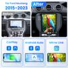 12.1Inch Vertical Screen Android Car Stereo for Ford Mustang 2015-2025 - Custom Fit Head Unit with Wireless CarPlay Android Auto 6+128G 5G WiFi DSP SWC view 2