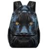LQXNXHC Backpack 16.5 Inch Lightweight Large Bookbag Animal Panther Daypack for Travel Office Work view 1