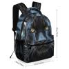 LQXNXHC Backpack 16.5 Inch Lightweight Large Bookbag Animal Panther Daypack for Travel Office Work view 2