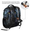 LQXNXHC Backpack 16.5 Inch Lightweight Large Bookbag Animal Panther Daypack for Travel Office Work view 3