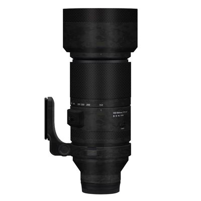 Camera Lens Skin Anti-Scratch Sticker for Tamron 150-500mm F5-6.7 fit for Sony Mount Coat Vinyl Protective Film Decals 150-500 5-6.7(Knight Black)