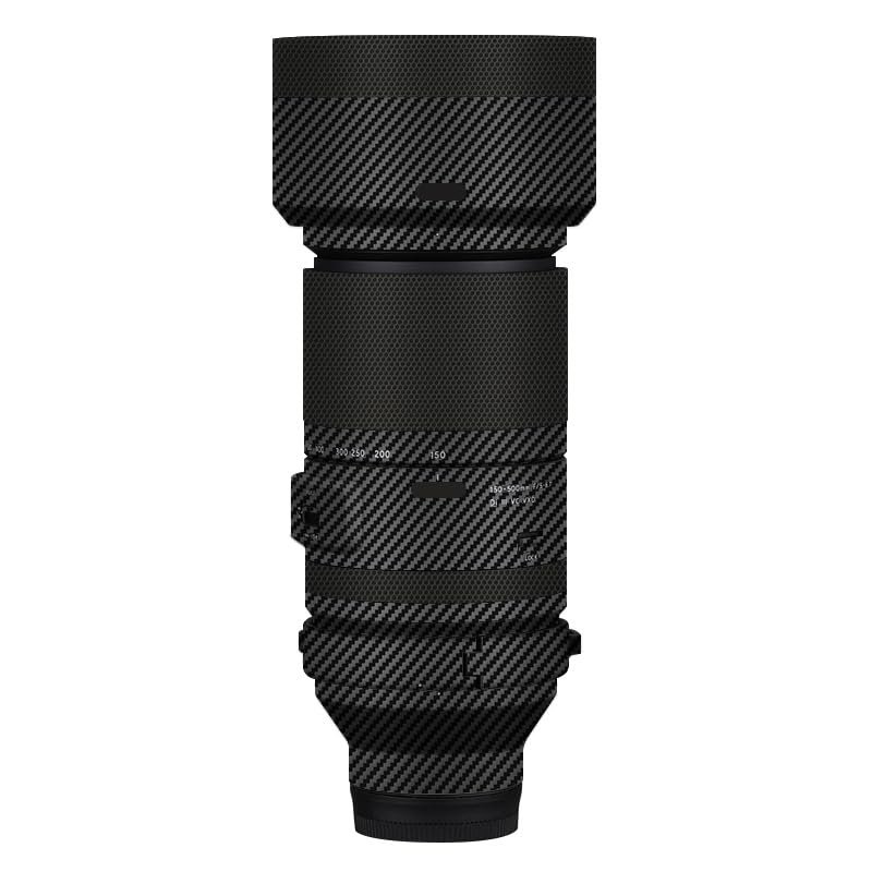 Camera Lens Sticker Coat Wrap Protective Film Body Protector Decal Skin for Tamron 150-500mm F5-6.7 fit for Nikon Z Mount 150 500(Carbon Fiber Black)