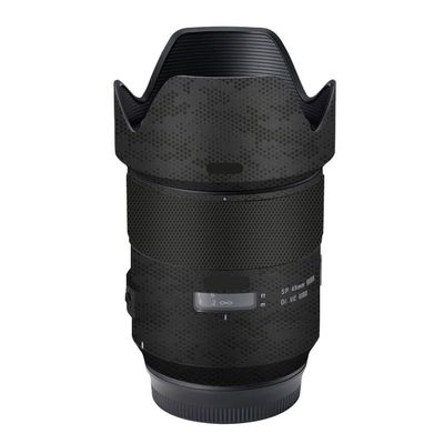 Anti-Scratch Camera Lens Sticker for Tamron SP 45mm F1.8 fit for Canon EF Mount Coat Wrap Protective Film Body Protector Skin Cover 45 1.8(Mamba Black)