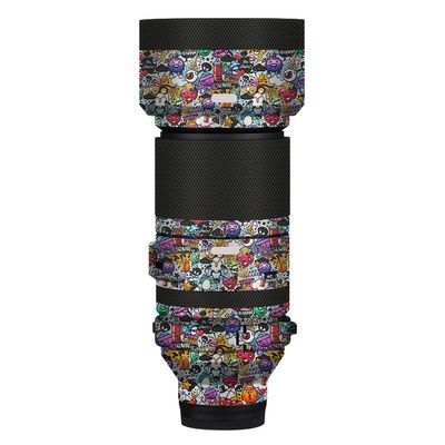 Camera Lens Skin Anti-Scratch Sticker for Tamron 150-500mm F5-6.7 fit for Sony Mount Coat Vinyl Protective Film Decals 150-500 5-6.7(Graffiti White)