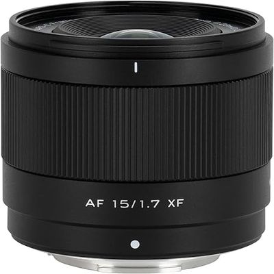 VILTROX 15mm F1.7 Air XF Lens Auto Focus APS-C 15mm f/1.7 Large Aperture Wide-Angle Lens for fujifilm X-Mount Camera X-Pro2 X-Pro3 X-E3 X-E4 X-A10 X-A3 X-A5 X-A7 X-S10 X-T20 X-T3 X-T4 X-T1 X-E2S