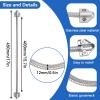 Door Loop Power Transfer, 3PCS Door Wire Flex Conduit Flexible Gooseneck Door Cable Protector Stainless Steel Exposed Mounting Sleeve for Access Wire Protector Control System Video Line Lock view 3