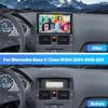 Surakey Car Stereo Radio for Mercedes-Benz W204 2006 2007 2008 2009 2010 2011, 8in Android 13 GPS Navigation Head Unit for CarPlay Wireless Android Auto Bluetooth FM/RDS WiFi SWC Split Screen view 2