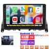 Surakey Car Stereo Radio for Mercedes-Benz W204 2006 2007 2008 2009 2010 2011, 8in Android 13 GPS Navigation Head Unit for CarPlay Wireless Android Auto Bluetooth FM/RDS WiFi SWC Split Screen view 3