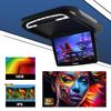12.1'' Car Overhead Motorized Flip Down Monitor Built in Stereo Speakers Support Bluetooth 5.0 WiFi HDMI USB view 3