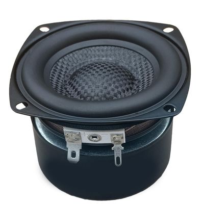 QIEIEI Waterproof 3inch Glass Fiber Cone Woofers Subwoofer HiFi Speakers, Low Frequency Powerful Bass, 4Ohm 25W
