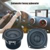 QIEIEI Waterproof 3inch Glass Fiber Cone Woofers Subwoofer HiFi Speakers, Low Frequency Powerful Bass, 4Ohm 25W view 2