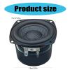QIEIEI Waterproof 3inch Glass Fiber Cone Woofers Subwoofer HiFi Speakers, Low Frequency Powerful Bass, 4Ohm 25W view 3