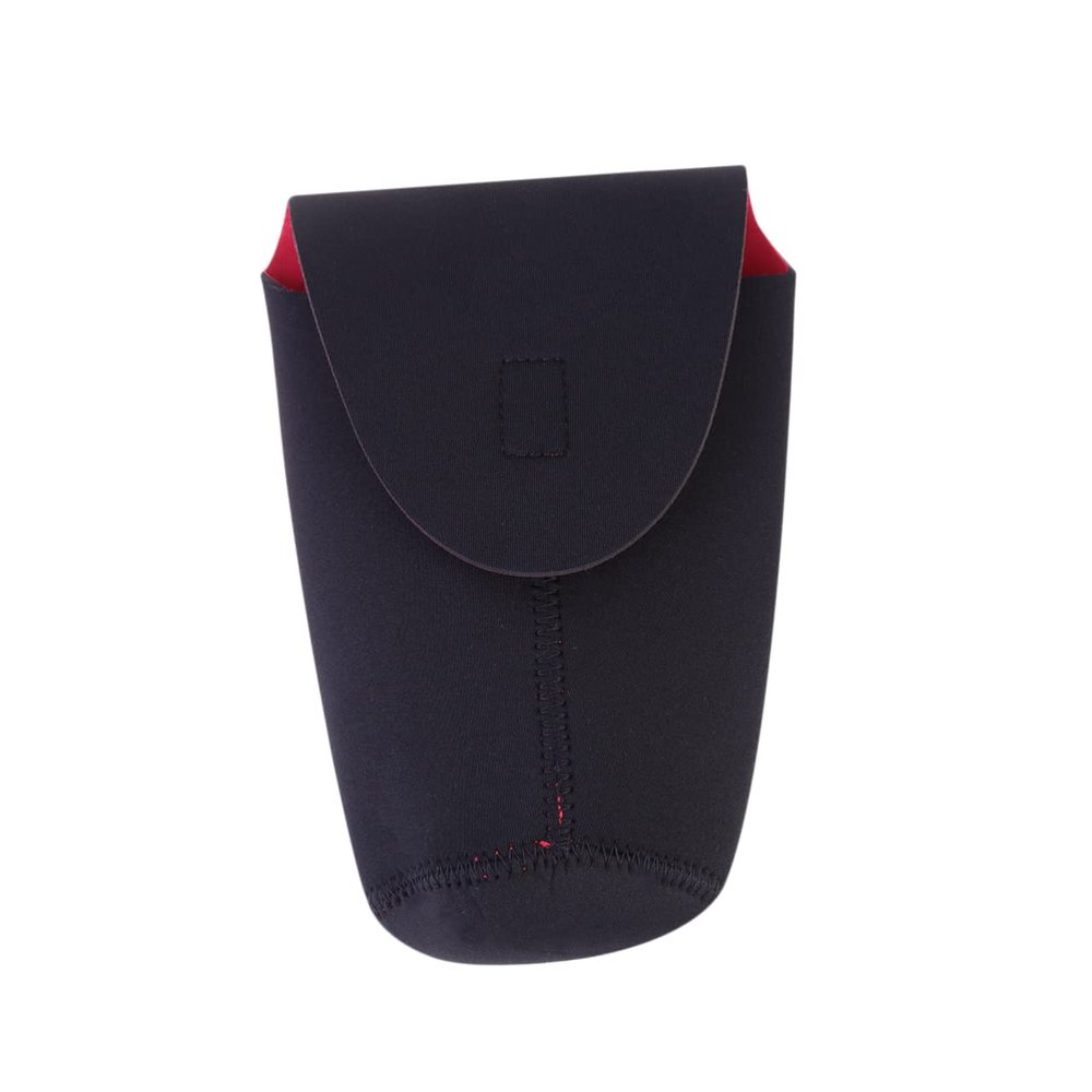 Uonlytech 2pcs Thickened Camera Lens Bag Shockproof Protective Neoprene Lens Sleeve Pouch for DSLR Photography Compact Black Storage Case for Travel and Outdoor Use