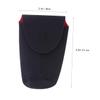 Uonlytech 2pcs Thickened Camera Lens Bag Shockproof Protective Neoprene Lens Sleeve Pouch for DSLR Photography Compact Black Storage Case for Travel and Outdoor Use view 2