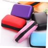 DIYEAH Multi Use Earphone Bag Large USB Cable Storage Case Travel Pouch Organizer with Mesh Eva Material Aging and Wear Resistant Suitable for Earphones Charging Cables Coins and view 3