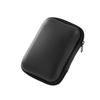 Happyyami Eva Earphone Bag Large USB Cable Storage Pouch Organizer for Travel Aging Durable Case for Earphones Chargers Accessories Black view 1