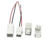 1 Set 4 Pins Female Male 4.8mm Series Unsealed Automotive Connectors Domestic Automotive Connectors 9-144835-2 142680-9(Multi) view 3