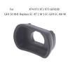 Camera Eyecup Viewfinder Eyepiece Eye Cup,Compatible for Fuji  XT4 XT1 XT2 XT3 GFX100 GFX-50 XH1 Replace EC-XT L M S EC-GFX EC-XH W view 2