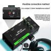 EBTOOLS Phono Preamp for Turntable, Supports 3.5mm Headphone Output, 5 Pin XLR Input Output, 3 Band Equalization, Low Noise Design, Preamplifier for MM, Mc Dual Phono Head Turntable (US Plug) view 3