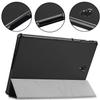 Travel on Tablet Compatible with Samsung Galaxy Tab S4 10.5 Inch T830 / T835 Tablet Case Stand Lightweight Trifold PC Trifold and Automatic Wake, Sleep Protection Tablet (Svart) view 4