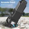 Tangxi Camera Leather Case for OSMO Pockets 3, Protective Camera Carrying Bag Cover with Magnetic Closure & Shoulder Strap (Black) view 3