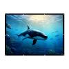 Polyester Outdoor Projector - Lightweight Projection Sheet, Tight Border Display | Foldable Viewing surfaces, Smooth Movie Canvas, with Scenario for Camping, Presentations, Family Enterta view 1