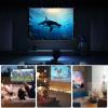 Polyester Outdoor Projector - Lightweight Projection Sheet, Tight Border Display | Foldable Viewing surfaces, Smooth Movie Canvas, with Scenario for Camping, Presentations, Family Enterta view 4