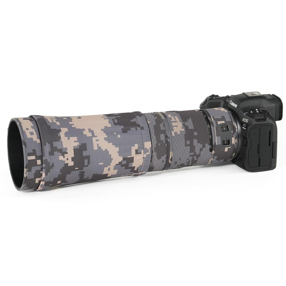 CHASING BIRDS Lens Camouflage Waterproof Coat for Canon RF 100-400mm F5.6-8 is USM Rainproof Lens Protective Cover Version IV (Digital Camouflage)