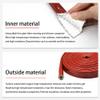 DYKWSWYX Fire Retardant Fiberglass Braided Sleeve, 1M Length, Heat Resistant (300C), Oil/Moisture Proof, Red (4mm-80mm Sizes)(75mm) view 4
