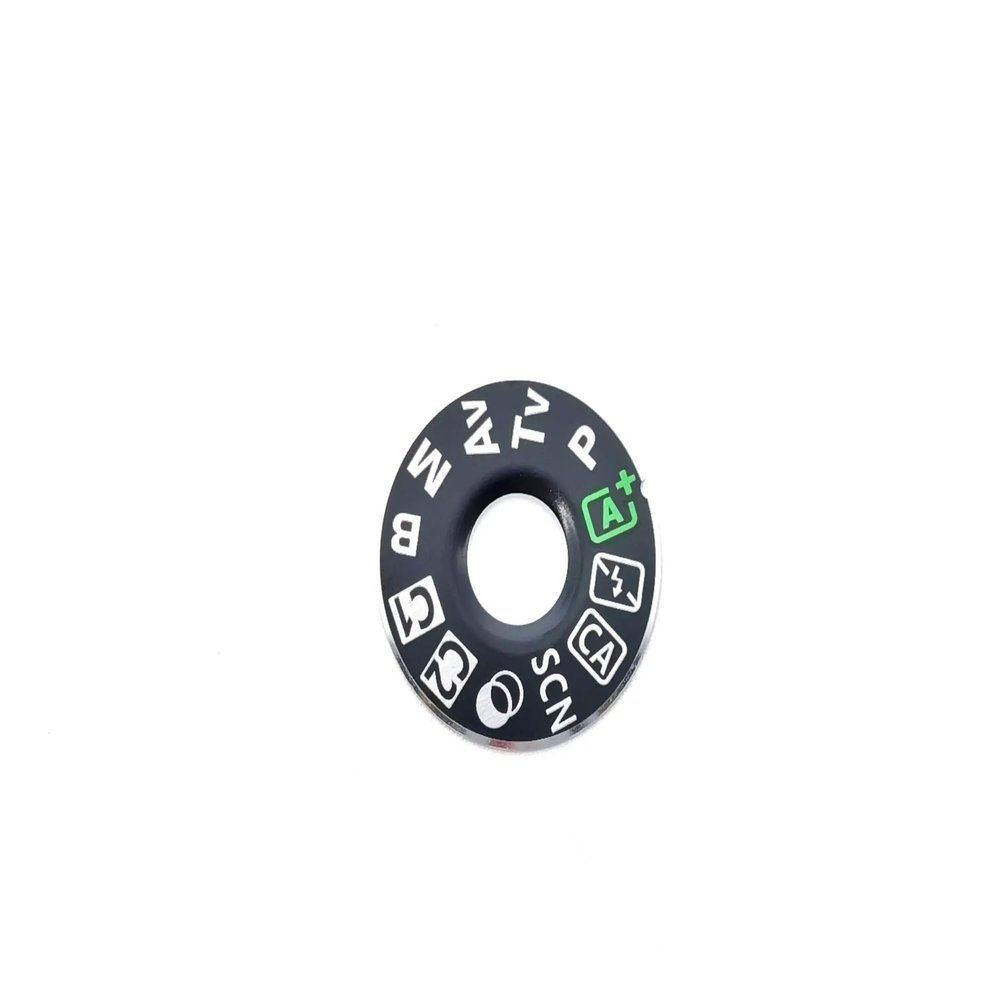 `1pcs,Compatible for Canon 80D 70D 90D Mode Dial Pad Turntable Patch, Tag Plate Nameplate Camera Repair Parts(80D)