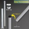 Universal Galvanized Steel Surveillance Camera Pole, Adjustable Height for Outdoor Monitoring, Ideal for Backyard and Highway Security view 4