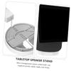 Balacoo Durable Desktop Speaker Holder with Wire Management Bracket for Smooth Edges Tabletop Stand for Living Room and Bedroom Use view 2
