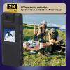 Zopsc 1080P Body Worn Camera with 1.3" LCD Screen - 180 Rotatable Lens Wearable Camcorder - Night Vision & Motion Detection for Security Outdoor Recording view 2