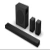 Hisense AX5140Q 5.1.4ch Home Theater Soundbar with Wireless Subwoofer and Rear Surround Speakers,Up-Firing Speakers,Dolby Atmos,DTS:X,Bluetooth 5.3,HDMI eARC,App Control & Remote Control,7 EQ Modes view 1
